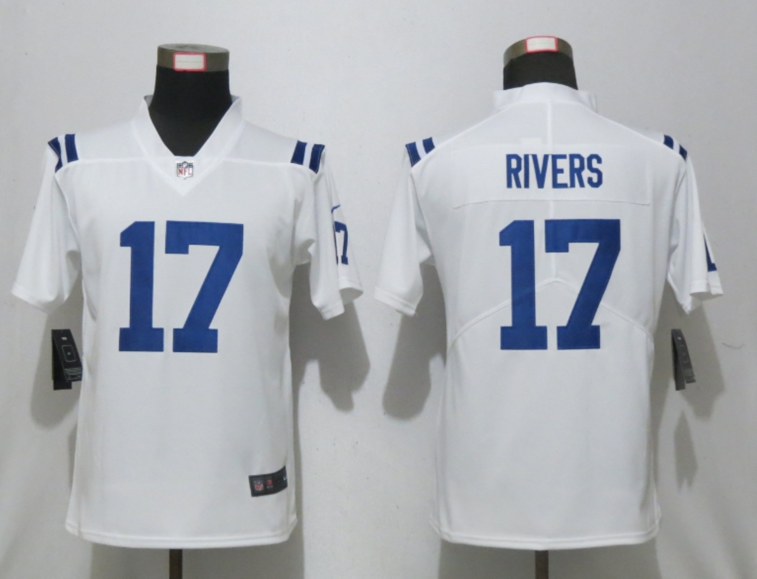 Women New Nike Indianapolis Colts #17 Rivers White Alternate Vapor Elite Playe->oakland raiders->NFL Jersey
